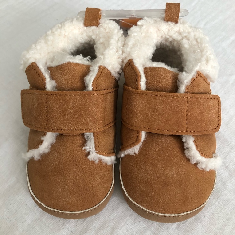 Carters Baby Sherpa Slippers